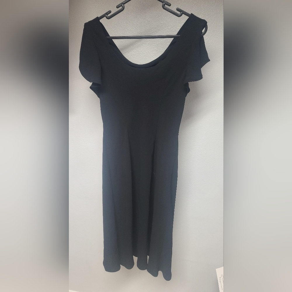 Cowl neck dress